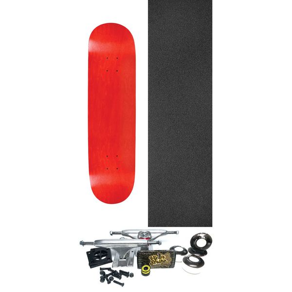 Cheap Blank Skateboards HLC Blank Assorted Stains Blank Skateboard Deck - 8.37" x 32.125" - Complete Skateboard Bundle
